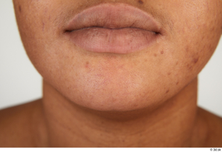 HD Face Skin Alberaneshia Allen chin face lips mouth skin…